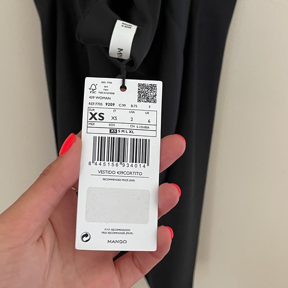 Mango wrap back dress - Picture 7 of 11